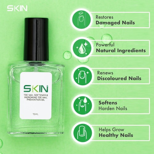 Toe nail softener softens - toe,