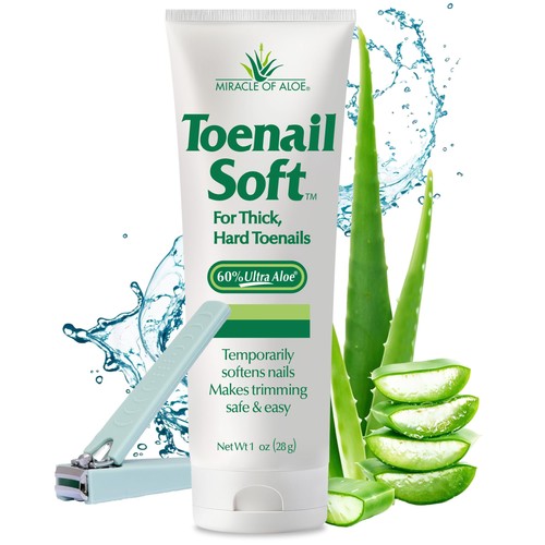 Toenail softener for thick - for,
