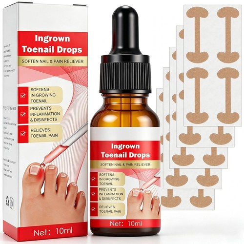 Ingrown toenail treatment drop - ingrown,