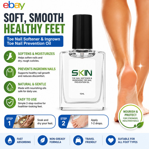 Toe nail softener - toe,