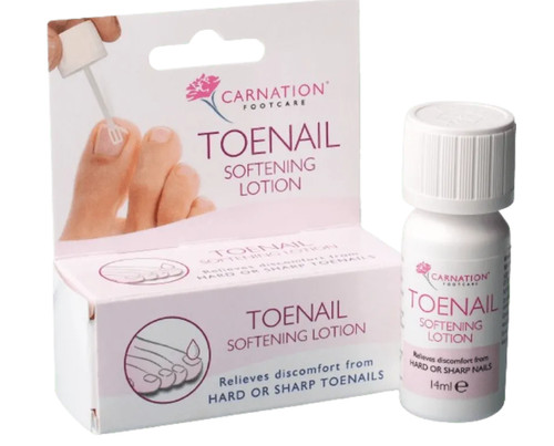 Carnation toenail softening - toenail,