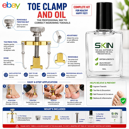 Toenail ingrown kit toe nail - kit,