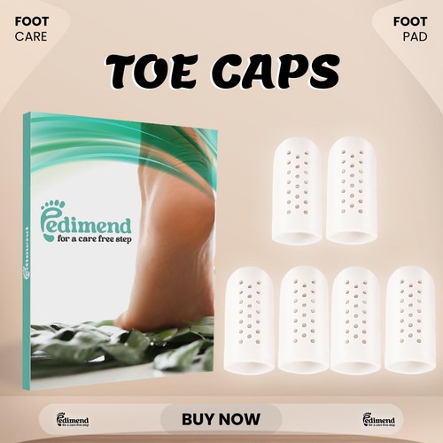 Pedimend big toe cap - cap, silicone